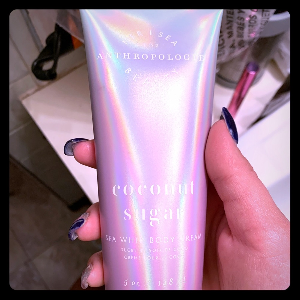 Anthropologie Coconut Sugar Body Lotion